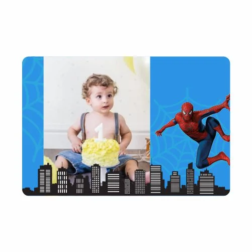 Örümcek Adam Temalı Doğum Günü Magneti